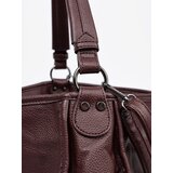 Shelvt Classic burgundy shoulder bag | ePonuda.com
