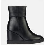 Geox Black women's ankle boots Elidea Wedge - Women's | shoptok.hr