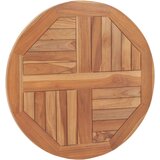 Stolna ploča od masivne tikovine okrugla 2 5 cm 60 cm | shoptok.hr