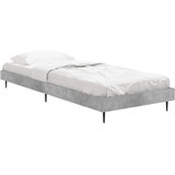  Okvir kreveta boja betona 75x190 cm od konstruiranog drva | Eponuda.ba