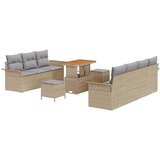  Sjedeća garnitura za vrt 10 kom. 9-Broj sjedala | shoptok.hr