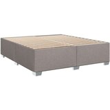 vidaXL Box spring postelja z vzmetnico taupe 180x200 cm blago | Shoptok.si