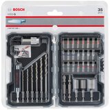 Bosch 35-delni komplet HSS-G burgija i nastavaka za odvrtače Extra Hard, PH, PZ, SL, H, T 2607017726 | Eponuda.com