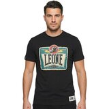 Leone 1947 Majice & Polo majice Man T-Shirt Short Sleeves Graphics Črna Cene