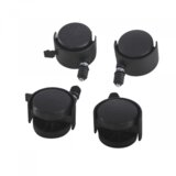 Proline 4-dijelni set plastičnih kotača za zidarsku posudu 61637 | shoptok.hr