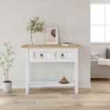  Konzolni stol borovina meksički stil Corona bijeli 90x34 5x73cm | shoptok.hr