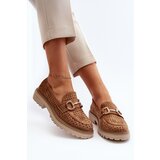 Boto Women's Ajour Moccasins With Ornament Camel Talesse | shoptok.hr