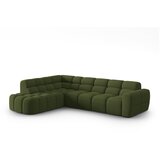 Micadoni Home Zelena kotna sedežna garnitura Lisa – | Shoptok.si