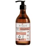 BE NATURAL šampon za jačanje kose sa kofeinom, arganovim i kokosovim uljem Cene