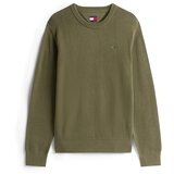 Tommy Jeans Pulover 'ESS' oliva Cene
