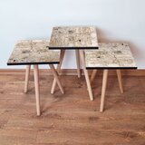 Hanah home 3Shp67 - Beige Beige Nesting Table (3 Pieces) | ePonuda.com
