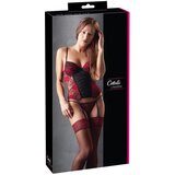 Cottelli - Rožasti telovnik in tangice (črno-rdeče) - 80C/L | Shoptok.si