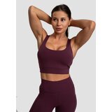 GymBeam ženski sportski grudnjak Cut-Out Eggplant | Eponuda.ba