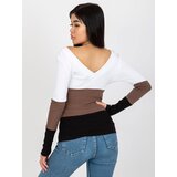 RUE PARIS Blouse-RV-BZ-8429.35X-white-black | Shoptok.si
