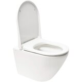 Vitra 7041-003-6285 Integra viseča brezrobna WC školjka z WC desko s počasnim zapiranjem | Shoptok.si