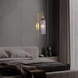  Zidna lampa PIEGA 1xE14/40W/230V mesing/zadimljena crna | Eponuda.com