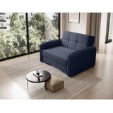 ELTAP Temno modra raztegljiva/s prostorom za shranjevanje sedežna garnitura iz šenilje 102 cm Laine – | Shoptok.si