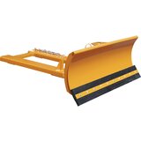 eurokraft pro Snežni plug za viličar, gumijasta strgalna letev, širina pluga 1500 mm | Shoptok.si