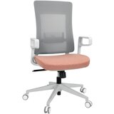 MID.YOU Pisarniški Stol Comfio Wm, Siva, Roza | Shoptok.si