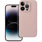  futrola silicone mag cover za iphone 14 pro max (6.7) puder roze Cene