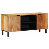 TV ormarić 105x33x46 cm Masivno drvo akacije - Prirodna 1 Drvo bagrema Cijene