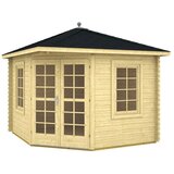 Male kuće Drvena vrtna kućica VICTORIA B 300 × 300 cm sa šindrom | shoptok.hr