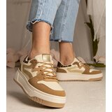 Gemre Beige women's sports sneakers Seisha | shoptok.hr