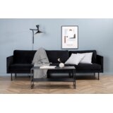 Venture Home Zoom trosjed 260 cm, crni Slike