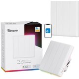SONOFF Pametno LED RGB WiFi stensko stikalo touch TX T5 eWeLink 4-kanalno, (21758541) | Shoptok.si