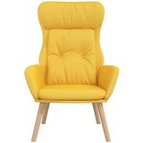  Stolica za opuštanje od tkanine boja senfa | shoptok.hr