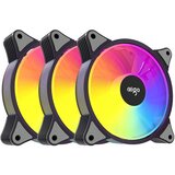 Aigo AR12 3u1 ARGB set ventilatora za kućište, crni Cijene
