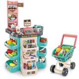 Woopie trgovina, supermarket i kolica, kolica za kupnju, blagajna, vaga, skener, 47 dodataka | shoptok.hr