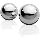 Ouch! Medium Weight Ben-Wa-Balls Silver Cene