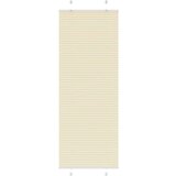 vidaXL Plisirana roleta krem 80x200 cm širina tkanine 79,4 cm | shoptok.hr