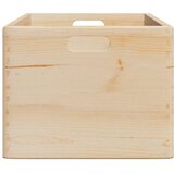  Drvena kutija s ručkama 40x30x23 cm puno drvo bor | Eponuda.ba