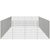  Ograda za životinje s 24 ploča 54 x 80 cm od pocinčanog željeza | shoptok.hr