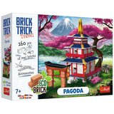 Trefl Brick Trick gradimo od cigle: Pagoda građevinska igra od 160 dijelova - Cijene