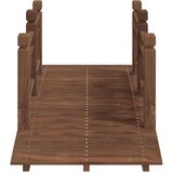  Vrtni most s ogradama 150 x 67 x 56 cm od masivnog drva smreke | shoptok.hr