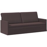  Set sofe 2 pcs Tamno smeđa Tkanina Slike
