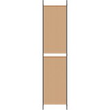  3-panelni pregradni zid Bež 150 x 220 cm Tkanina | Eponuda.ba