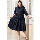 Karko Woman's Dress SC226 Navy Blue | Shoptok.si