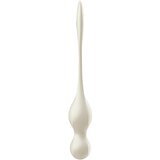 Satisfyer Love Birds 1 - pametna, vibracijska gejša krogla (bela) | Shoptok.si
