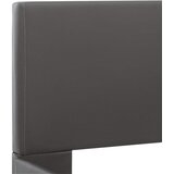  Okvir za krevet od umjetne kože s LED svjetlom sivi 120x200 cm | Eponuda.com