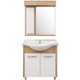 Denko KOMPLET Verona - Lavabo sa ormarićem 55 + Ogledalo sa ormarićem 55cm | ePonuda.com