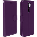 AVIZAR Ovitek denarnica za Xiaomi Redmi Note 8 Pro in video stojalo za zapestni trak, zrnat ucinek - vijolicna, (20600092) | Shoptok.si