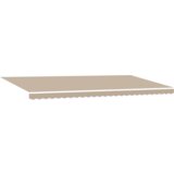 vidaXL Samodejna retraktibilna tenda Bež 600x300 cm, Fabrika za zamenjavo tende za okvir 6x3 m Bež | Shoptok.si
