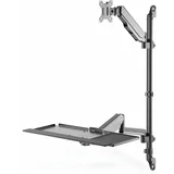 nosilec stenski lcd monitor, tipkovnica, miška DA-90372 črn DA-90372