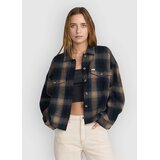 Rvca Bonito Boxy Flannel Srajca black Cene