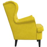  Fotelja od baršuna boja senfa | shoptok.hr