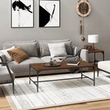 vidaXL Klubska mizica rjav hrast 100x50x35 cm inženirski les Cene